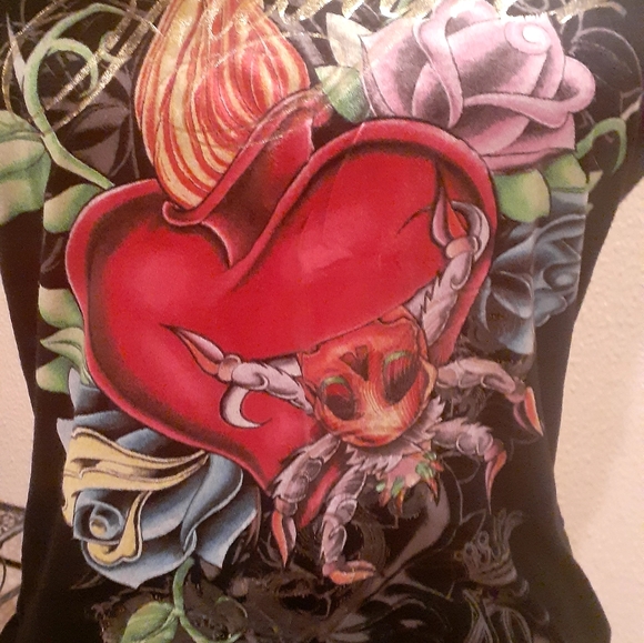 NWOT. CHRISTIAN AUDIGIER Tshirt. Sz M - Picture 3 of 8